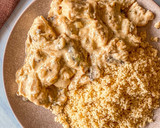 Foto del paso 3 de la receta: Pollo cremoso con champiñones