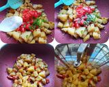 A picture of step 4 of Spinach Potato Dry Subji. Aloo Palak.