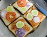 A picture of step 2 of Veg-Sandwich.