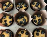 Foto del paso 6 de la receta: Magdalenas de Almendra con Arándanos y con Chocolate !!!!