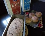 A picture of step 3 of Brown bread&Buns#themechallenge.