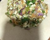 A picture of step 5 of Paneer mix veg paratha.