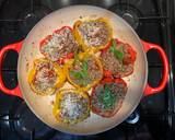 Stuffed peppers with low fat beef mince meat For Jamo recipe step 3 photo