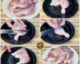 A picture of step 1 of Airfried Whole Chicken Legs.