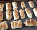 A picture of step 3 of Chicken bread rolls.