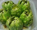 Foto del paso 2 de la receta Alcachofas al microondas