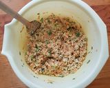 Foto del paso 3 de la receta: Tortitas de arroz y vegetales en freidora de aire