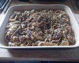 Foto del paso 6 de la receta: 307. Tagliatelle con morcilla y huevo frito