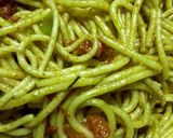 A picture of step 4 of Green Scotch Bonnet Pasta.