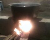 A picture of step 4 of Lal Qila Haleem.