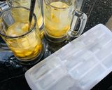 Hình bước làm 9 của món Vào bếp cùng con: nước nha đam hạt sen mật ong