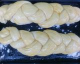 A picture of step 6 of Golden plaits.