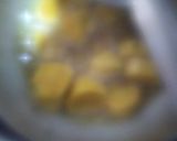 A picture of step 2 of Gatte ki sabji.