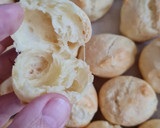 Foto del paso 4 de la receta: Buñuelos Choux rellenos de dulce de leche 💣 Profiteroles de dulce de leche
