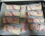 Foto del paso 4 de la receta: Rollitos de Pan de Molde con Queso y Bacon