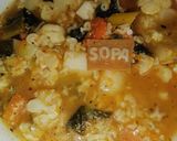 Foto del paso 3 de la receta: Sopa de verduras