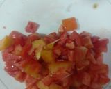 A picture of step 1 of Methi matar paneer.