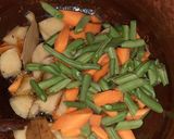 A picture of step 5 of Pot vegetable rice.