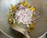 A picture of step 1 of Besan Ki Masaledar Khasta Roti 🫓.