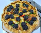 Une image de l'étape 3 de Tarte rustique au boudin antillais.