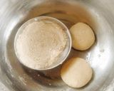 A picture of step 3 of Barley flour Roti (jau ki Roti) 😋😋.