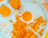 A picture of step 10 of MOTICHOOR LADOO (HOMEMADE BOONDI LADOO).