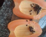 รูปขั้นตอนการทำที่ 1 ของ น้ำสลัดเสาวรส+เมล็ดมะละกอ Passion + Papaya Seeds Salad Dressing