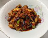 Foto langkah ke 9 dari resep Terong Balado Pedas.