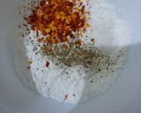 A picture of step 3 of Spicy potato dice.
