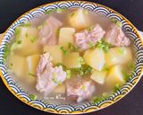 Hình bước làm 3 của món Canh khoai tây sườn non
