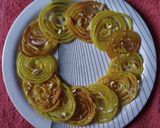 A picture of step 1 of Jalebi.