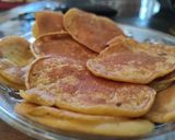 Foto langkah ke 6 dari resep Snack mpasi 8 bulan: PANCAKE #mpasi8bulan #snackmpasi #selingan.