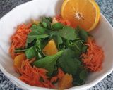 Foto del paso 2 de la receta: 🥗 Ensalada de berro, rúcula, 🥕 y 🍊 - by Lou