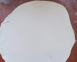 A picture of step 5 of Rose shaped Khajyache Layered Kanavla (CKP style).