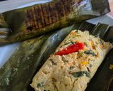 Foto langkah ke 9 dari resep Pepes Tahu Jamur Tiram.