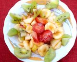 A picture of step 4 of Diabetic fruit chat.