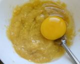 Gambar langkah 1 resipi Kek Pisang (For Baby 8 Months).
