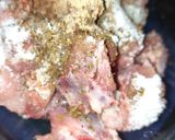 A picture of step 2 of Afghani chicken curry.