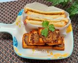 Hình bước làm 4 của món Cơm nhà với các món từ pate