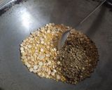 A picture of step 3 of Moong dal mini kachori.