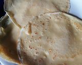 Foto del paso 2 de la receta: Panqueques para canelones de carne y crepas de jamón y queso