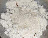 ताज़ा कोकोनट बर्फी (taza coconut barfi recipe in Hindi) रेसिपी चरण 3 फोटो