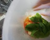 Foto del passaggio 3 della ricetta #478 Spaghetti in crema di pomodorini gialli, dadini di pancetta e mandorle caramellate al miele🥓🍯