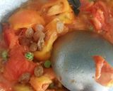 A picture of step 3 of Tomato khatta.