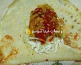 صورة لخطوة 4 من وصفة كريب زنجر اقتصادى