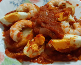 Foto del paso 7 de la receta: Recuerdo de infancia: patata con langostinos y huevos