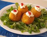 Foto del paso 5 de la receta: Bombas de patata con carne