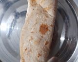 A picture of step 9 of Veg Burritos.