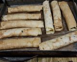 Une image de l'étape 5 de Crêpes aux épinards et fromages.