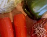 Foto del paso 1 de la receta: Low mein de tallarines con kanikama